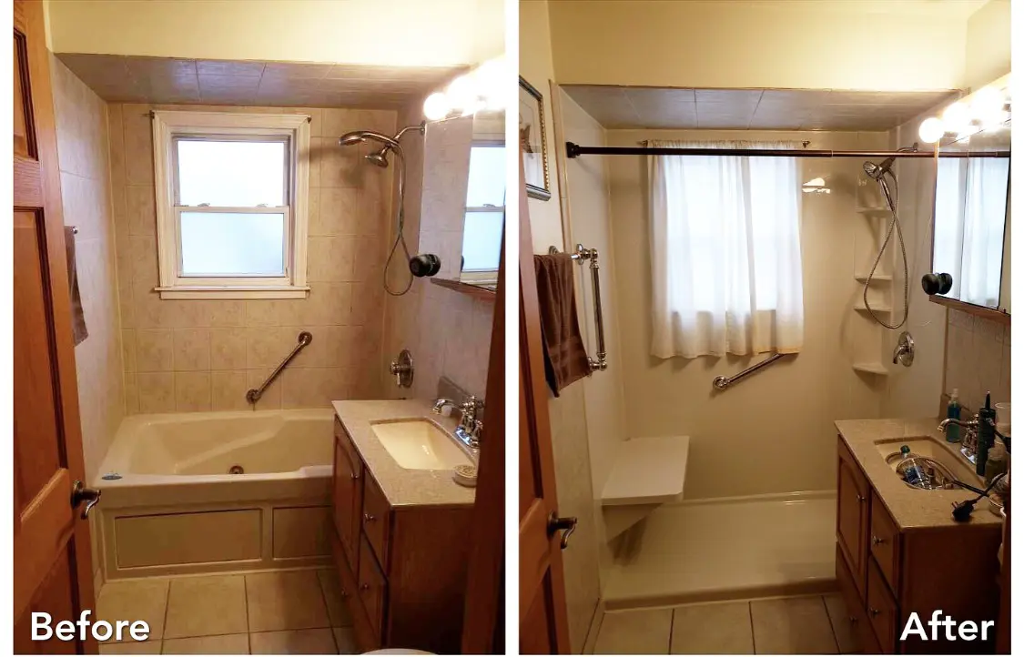 Before and after: Aging-in-Place Conversion in Valley Stream, Nassau County